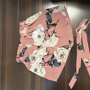 Floral Pink Skirt